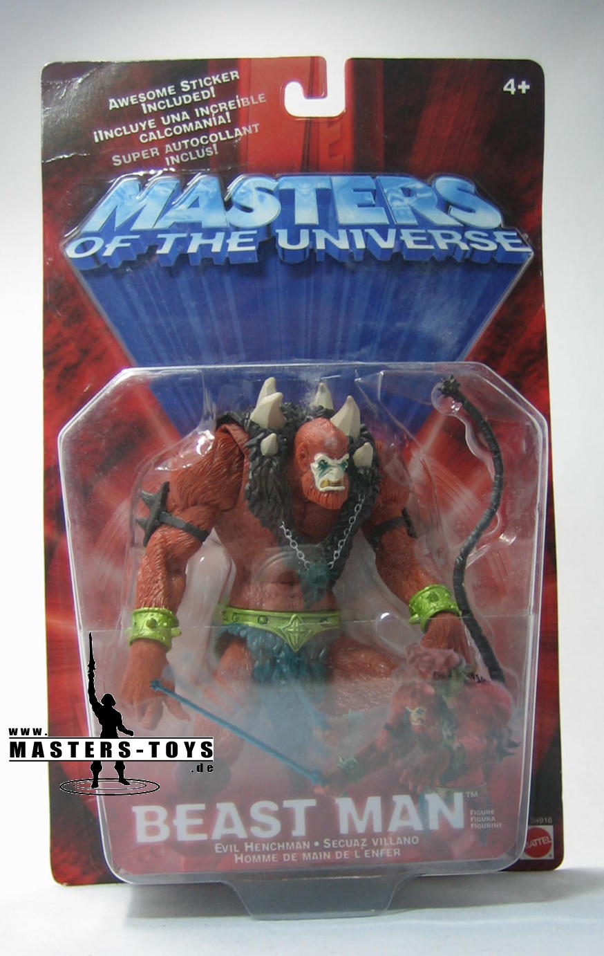 Beast Man 2002 MOC