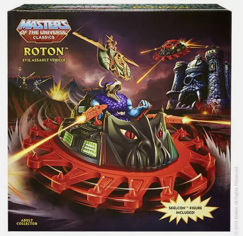 Roton with Skelcon figure - Motu Classics 2017 Roton with Skelcon figure - Motu Classics 2017