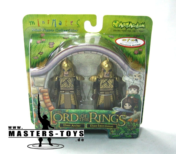 LOTR Minimates - AFX Exclusive - 2 Elven warriors