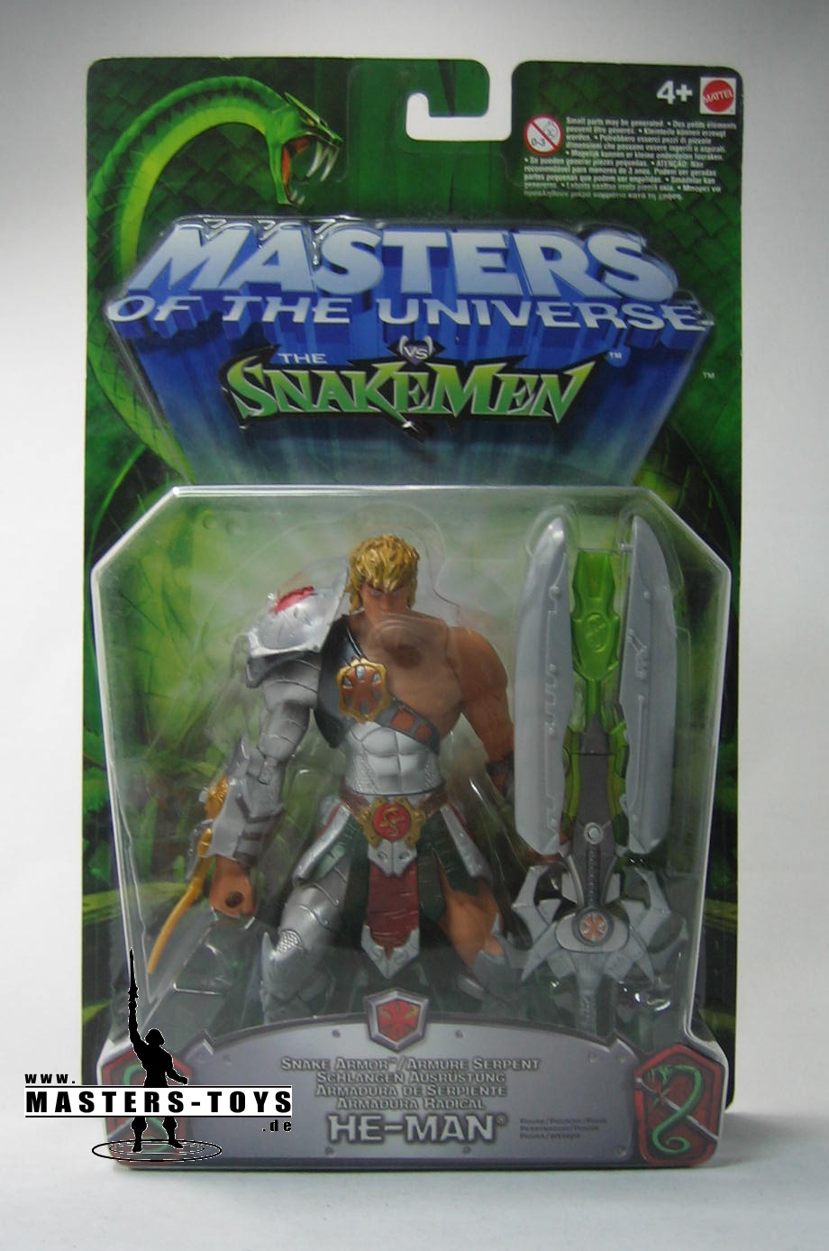 Snake Armor He-Man 2004 MOC Snake Armor He-Man 2004 MOC