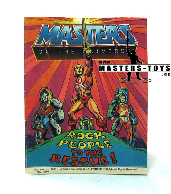 Rock people to the rescue - Mini Comic