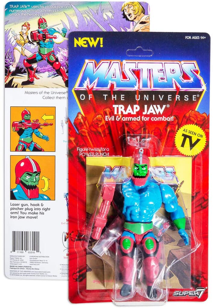 Neo Vintage Trap Jaw - Super 7 - Motu 2020