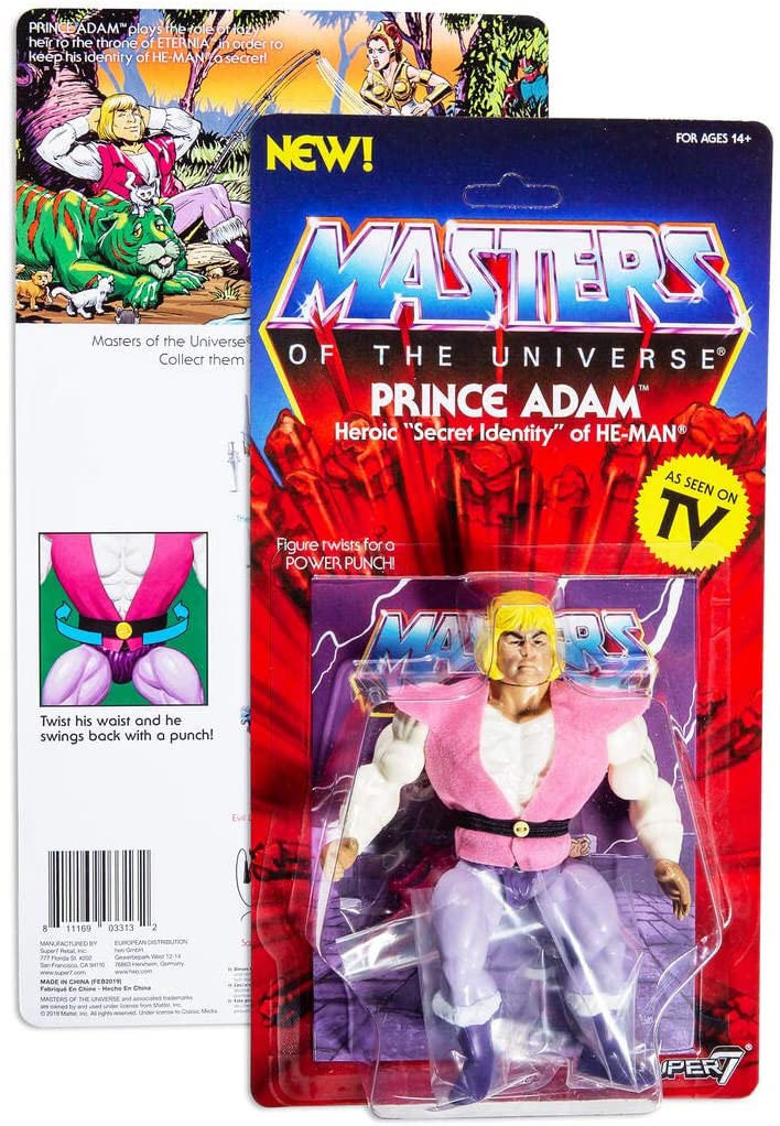 Neo Vintage Prince Adam - Super 7 - Motu 2020